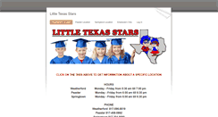 Desktop Screenshot of littletexasstars.com